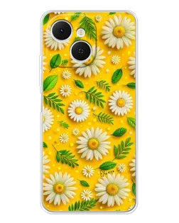 Чехол для TECNO Spark 40C с картинкой «Ромашковое солнце» Чехол для TECNO Spark 40C с картинкой «Ромашковое солнце»