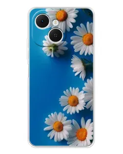 Чехол для TECNO Spark 40C с картинкой «Белоснежные маргаритки» Чехол для TECNO Spark 40C с картинкой «Белоснежные маргаритки»