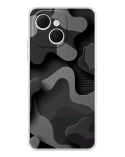 Чохол для TECNO Spark 40C з картинкою «Темний абстрактний камуфляж» Чохол для TECNO Spark 40C з картинкою «Темний абстрактний камуфляж»