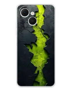 Чохол для TECNO Spark 40C з картинкою «Салатовий розлом скелі» Чохол для TECNO Spark 40C з картинкою «Салатовий розлом скелі»