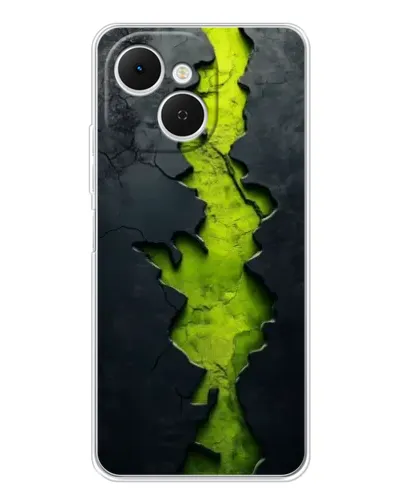 Чохол для TECNO Spark 40C з картинкою «Салатовий розлом скелі» Чохол для TECNO Spark 40C з картинкою «Салатовий розлом скелі»
