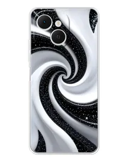Чохол для TECNO Spark 40C з картинкою «Чорно-біла спіраль» Чохол для TECNO Spark 40C з картинкою «Чорно-біла спіраль»