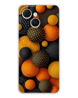 Чохол для TECNO Spark 40C з картинкою «Об'ємні помаранчеві сфери» Чохол для TECNO Spark 40C з картинкою «Об'ємні помаранчеві сфери»