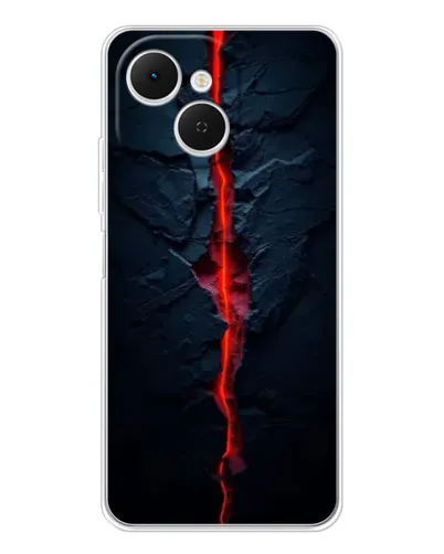 Чохол для TECNO Spark 40C з картинкою «Червона лавова тріщина» Чохол для TECNO Spark 40C з картинкою «Червона лавова тріщина»