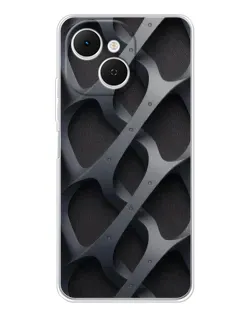 Чохол для TECNO Spark 40C з картинкою «Об'ємне сіре плетіння» Чохол для TECNO Spark 40C з картинкою «Об'ємне сіре плетіння»