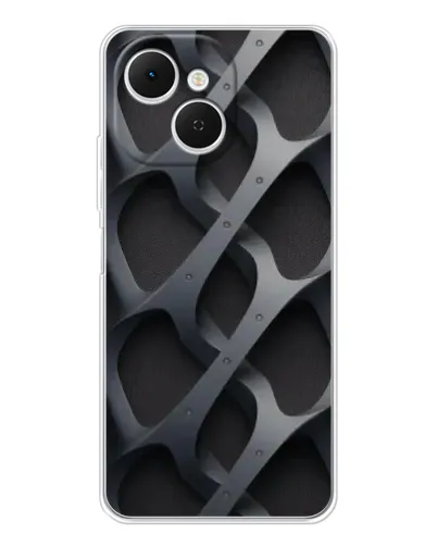Чохол для TECNO Spark 40C з картинкою «Об'ємне сіре плетіння» Чохол для TECNO Spark 40C з картинкою «Об'ємне сіре плетіння»