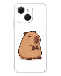 Чехол для TECNO Spark 40C с картинкой «Толстенькая капибара» Чехол для TECNO Spark 40C с картинкой «Толстенькая капибара»