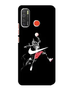 Чехол для TECNO Spark 5 Pro с картинкой «Jordan Jumpman» Чехол для TECNO Spark 5 Pro с картинкой «Jordan Jumpman»