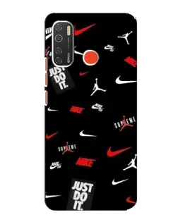 Чехол для TECNO Spark 5 Pro с картинкой «Nike Mix Pattern» Чехол для TECNO Spark 5 Pro с картинкой «Nike Mix Pattern»