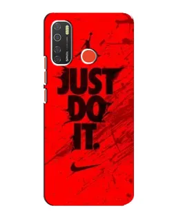 Чехол для TECNO Spark 5 Pro с картинкой «Nike Just Do It» Чехол для TECNO Spark 5 Pro с картинкой «Nike Just Do It»
