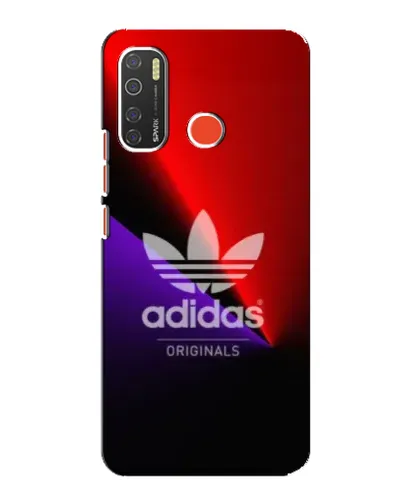 Чехол для TECNO Spark 5 Pro с картинкой «Adidas Red Neon» Чехол для TECNO Spark 5 Pro с картинкой «Adidas Red Neon»