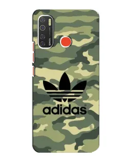 Чехол для TECNO Spark 5 Pro с картинкой «Милитари стиль Adidas» Чехол для TECNO Spark 5 Pro с картинкой «Милитари стиль Adidas»