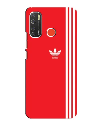 Чехол для TECNO Spark 5 Pro с картинкой «Красный минимализм Adidas» Чехол для TECNO Spark 5 Pro с картинкой «Красный минимализм Adidas»