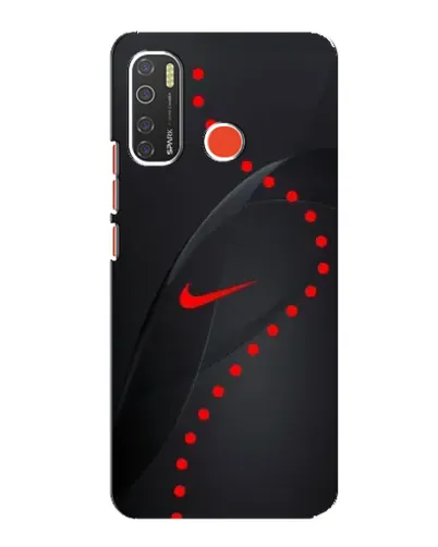 Чехол для TECNO Spark 5 Pro с картинкой «Абстрактный дизайн Nike»