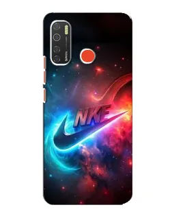 Чехол для TECNO Spark 5 Pro с картинкой «Огненный логотип Nike» Чехол для TECNO Spark 5 Pro с картинкой «Огненный логотип Nike»