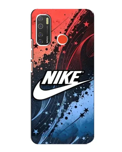 Чехол для TECNO Spark 5 Pro с картинкой «Градиентный принт Найк»