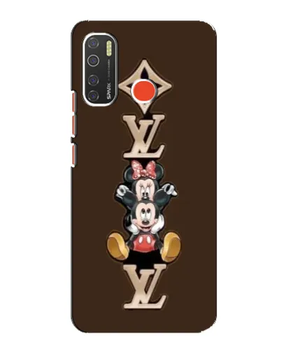 Чехол для TECNO Spark 5 Pro с картинкой «LV и Микки Маус» Чехол для TECNO Spark 5 Pro с картинкой «LV и Микки Маус»