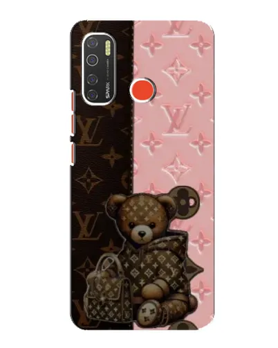 Чехол для TECNO Spark 5 Pro с картинкой «Мишка в стиле LV» Чехол для TECNO Spark 5 Pro с картинкой «Мишка в стиле LV»