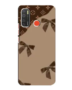 Чехол для TECNO Spark 5 Pro с картинкой «LV — кофейный атлас»