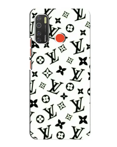 Чехол для TECNO Spark 5 Pro с картинкой «Монохромный хаос LV» Чехол для TECNO Spark 5 Pro с картинкой «Монохромный хаос LV»