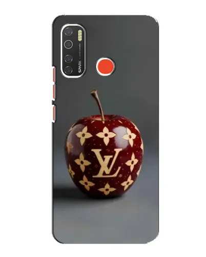Чехол для TECNO Spark 5 Pro с картинкой «Красное яблоко LV»