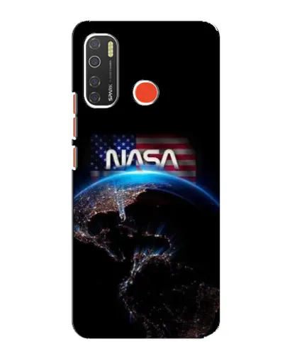 Чехол для TECNO Spark 5 Pro с картинкой «Земля из космоса NASA»