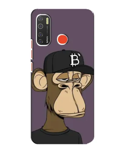 Чохол для TECNO Spark 5 Pro з картинкою «Bored Ape в кепці» Чохол для TECNO Spark 5 Pro з картинкою «Bored Ape в кепці»