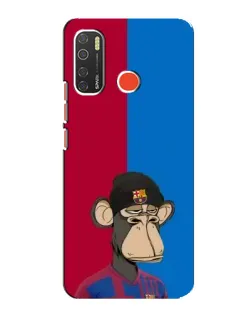 Чехол для TECNO Spark 5 Pro с картинкой «Bored Ape — фанат Барсы» Чехол для TECNO Spark 5 Pro с картинкой «Bored Ape — фанат Барсы»