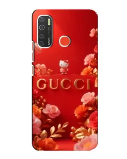 Чехол для TECNO Spark 5 Pro с картинкой «Gucci — золотой сад»
