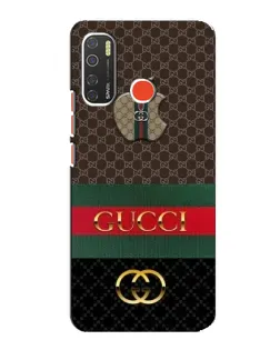 Чехол для TECNO Spark 5 Pro с картинкой «Gucci — брендированный десерт»