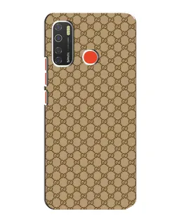 Чехол для TECNO Spark 5 Pro с картинкой «Gucci — классический беж»
