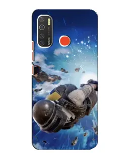 Чехол для TECNO Spark 5 Pro с картинкой «Десант PUBG — прыжок» Чехол для TECNO Spark 5 Pro с картинкой «Десант PUBG — прыжок»