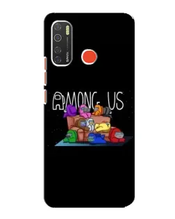 Чехол для TECNO Spark 5 Pro с картинкой «Логотип Among Us» Чехол для TECNO Spark 5 Pro с картинкой «Логотип Among Us»