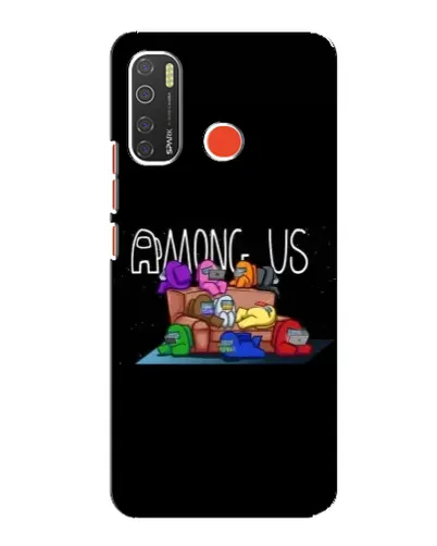 Чохол для TECNO Spark 5 Pro з картинкою «Логотип Among Us» Чохол для TECNO Spark 5 Pro з картинкою «Логотип Among Us»