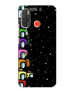 Чехол для TECNO Spark 5 Pro с картинкой «Команда Among Us» Чехол для TECNO Spark 5 Pro с картинкой «Команда Among Us»