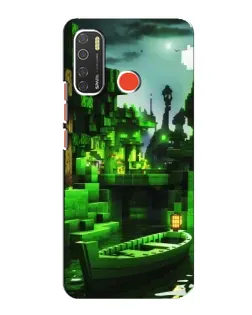 Чехол для TECNO Spark 5 Pro с картинкой «Minecraft лесной пейзаж» Чехол для TECNO Spark 5 Pro с картинкой «Minecraft лесной пейзаж»