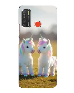 Чехол для TECNO Spark 5 Pro с картинкой «Пара единорогов» Чехол для TECNO Spark 5 Pro с картинкой «Пара единорогов»