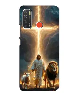 Чехол для TECNO Spark 5 Pro с картинкой «Лев Иуды и Свет» Чехол для TECNO Spark 5 Pro с картинкой «Лев Иуды и Свет»