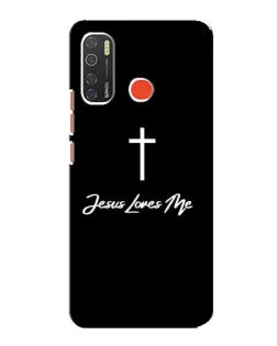 Чехол для TECNO Spark 5 Pro с картинкой «Иисус любит тебя»