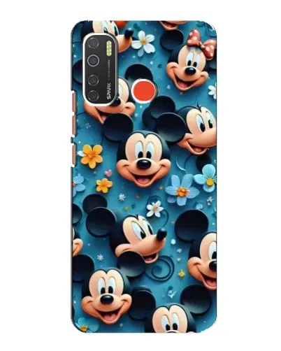 Чохол для TECNO Spark 5 Pro з картинкою «Паттерн Міккі та Мінні» Чохол для TECNO Spark 5 Pro з картинкою «Паттерн Міккі та Мінні»