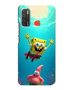 Чехол для TECNO Spark 5 Pro с картинкой «Спанч Боб под водой» Чехол для TECNO Spark 5 Pro с картинкой «Спанч Боб под водой»