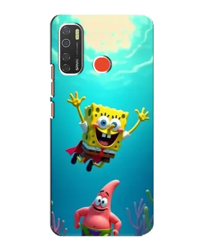 Чехол для TECNO Spark 5 Pro с картинкой «Спанч Боб под водой» Чехол для TECNO Spark 5 Pro с картинкой «Спанч Боб под водой»