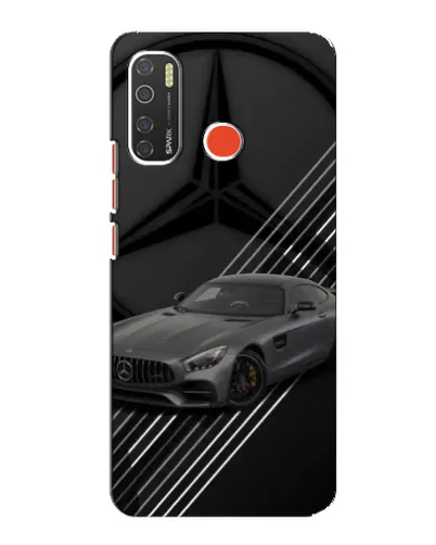 Чехол для TECNO Spark 5 Pro с картинкой «Mercedes AMG — графика»