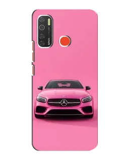Чехол для TECNO Spark 5 Pro с картинкой «Розовый Mercedes AMG» Чехол для TECNO Spark 5 Pro с картинкой «Розовый Mercedes AMG»