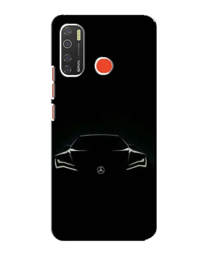 Чохол для TECNO Spark 5 Pro з картинкою «Mercedes — силует авто» Чохол для TECNO Spark 5 Pro з картинкою «Mercedes — силует авто»