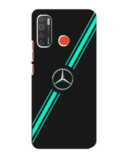 Чехол для TECNO Spark 5 Pro с картинкой «Спортивные линии Mercedes» Чехол для TECNO Spark 5 Pro с картинкой «Спортивные линии Mercedes»