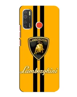 Чохол для TECNO Spark 5 Pro з картинкою «Lamborghini Stripe жовтий» Чохол для TECNO Spark 5 Pro з картинкою «Lamborghini Stripe жовтий»