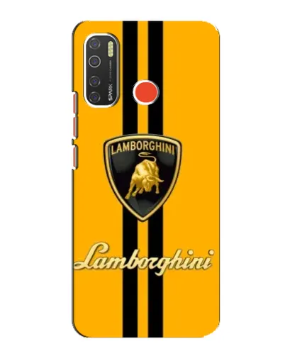 Чохол для TECNO Spark 5 Pro з картинкою «Lamborghini Stripe жовтий» Чохол для TECNO Spark 5 Pro з картинкою «Lamborghini Stripe жовтий»