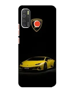 Чохол для TECNO Spark 5 Pro з картинкою «Lamborghini жовтий акцент» Чохол для TECNO Spark 5 Pro з картинкою «Lamborghini жовтий акцент»