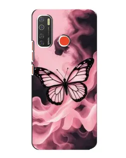 Чехол для TECNO Spark 5 Pro с картинкой «Бабочка в дыму» Чехол для TECNO Spark 5 Pro с картинкой «Бабочка в дыму»
